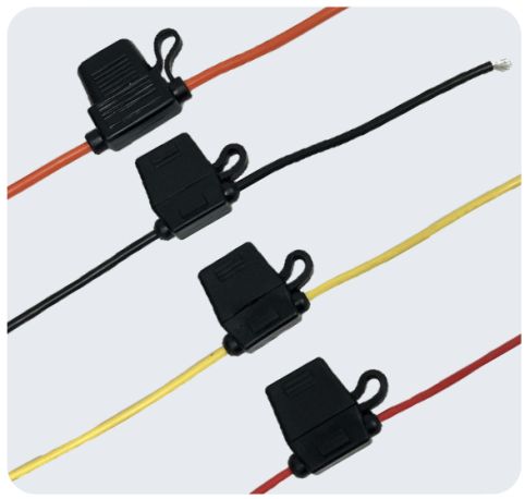 Wire Color Configuration Options for OptiFuse In-Line Fuse Holders: Variety of Colors for Customization