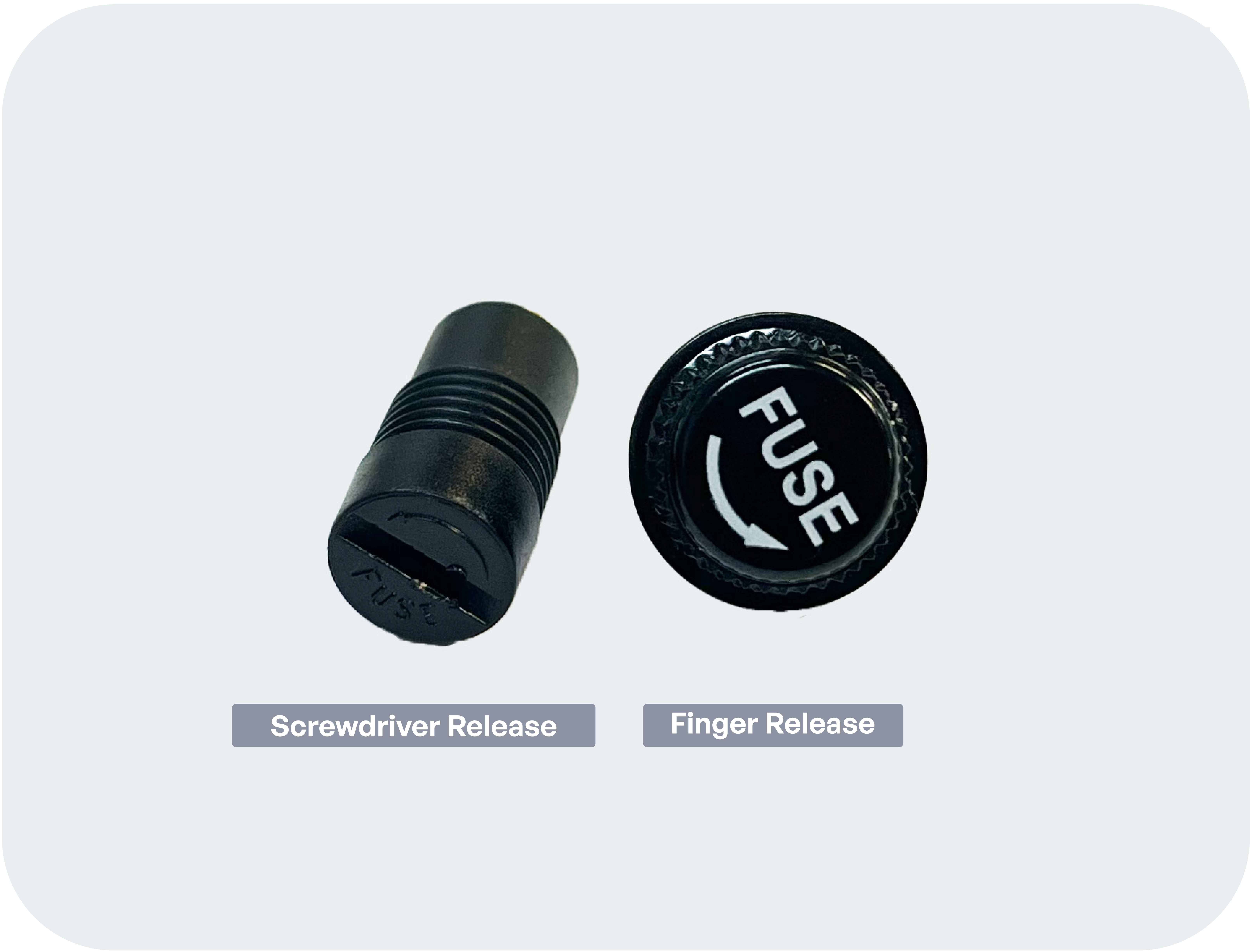 Screwdriver Release vs. Finger Release Fuse Holders: Comparison of Release Mechanisms for Easy Fuse Access