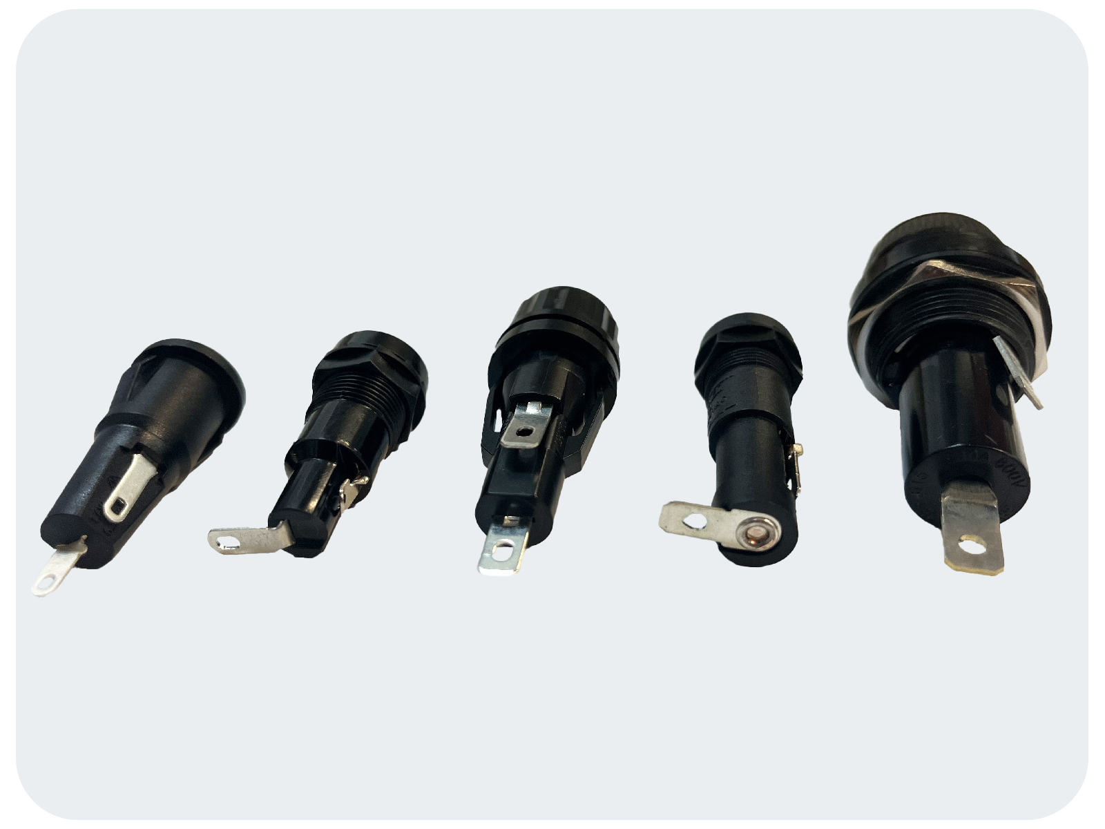 Various Terminal Styles for Fuse Holders: Comparison of Different Termination Options for Electrical Connections