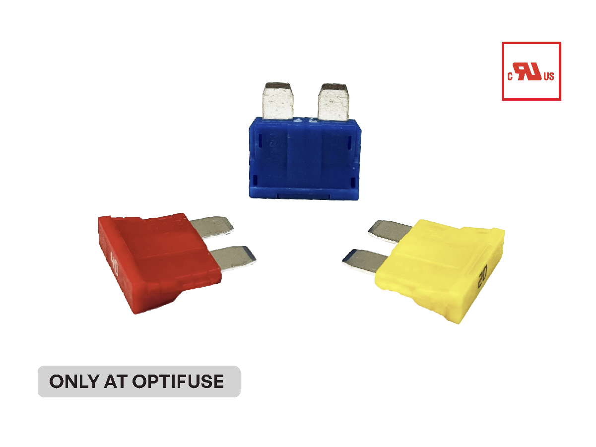 New 250VAC 80VDC blade fuse. UL-Approved