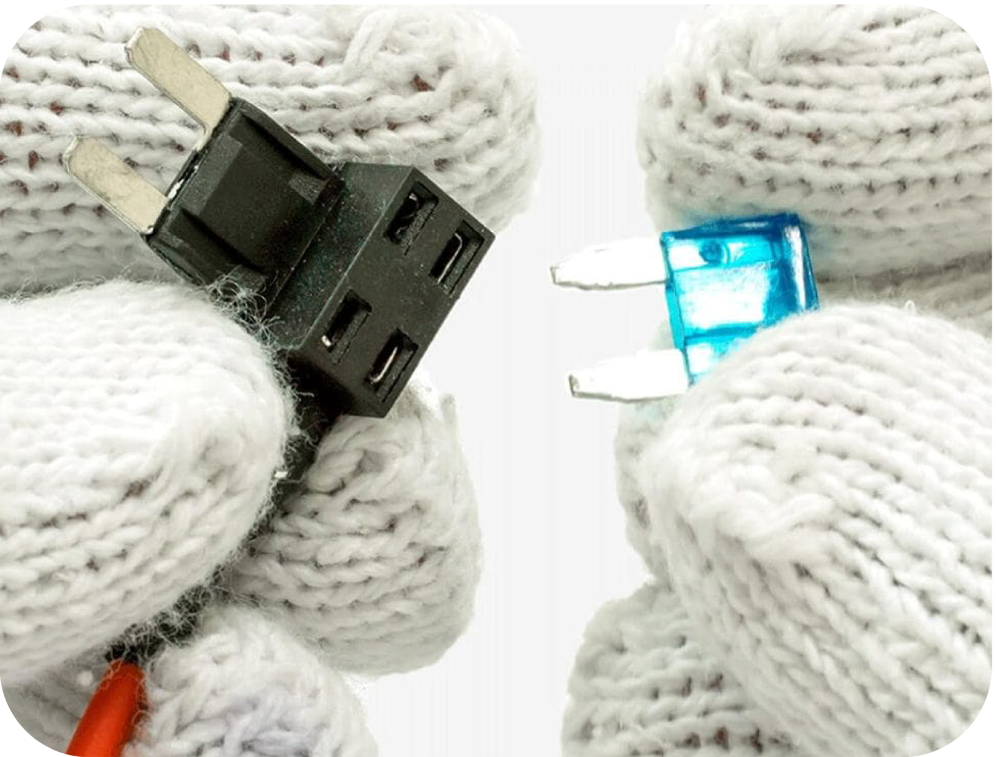 OptiFuse Add-A-Fuse: a compact, no-splice solution for adding circuits to existing fuse panels.