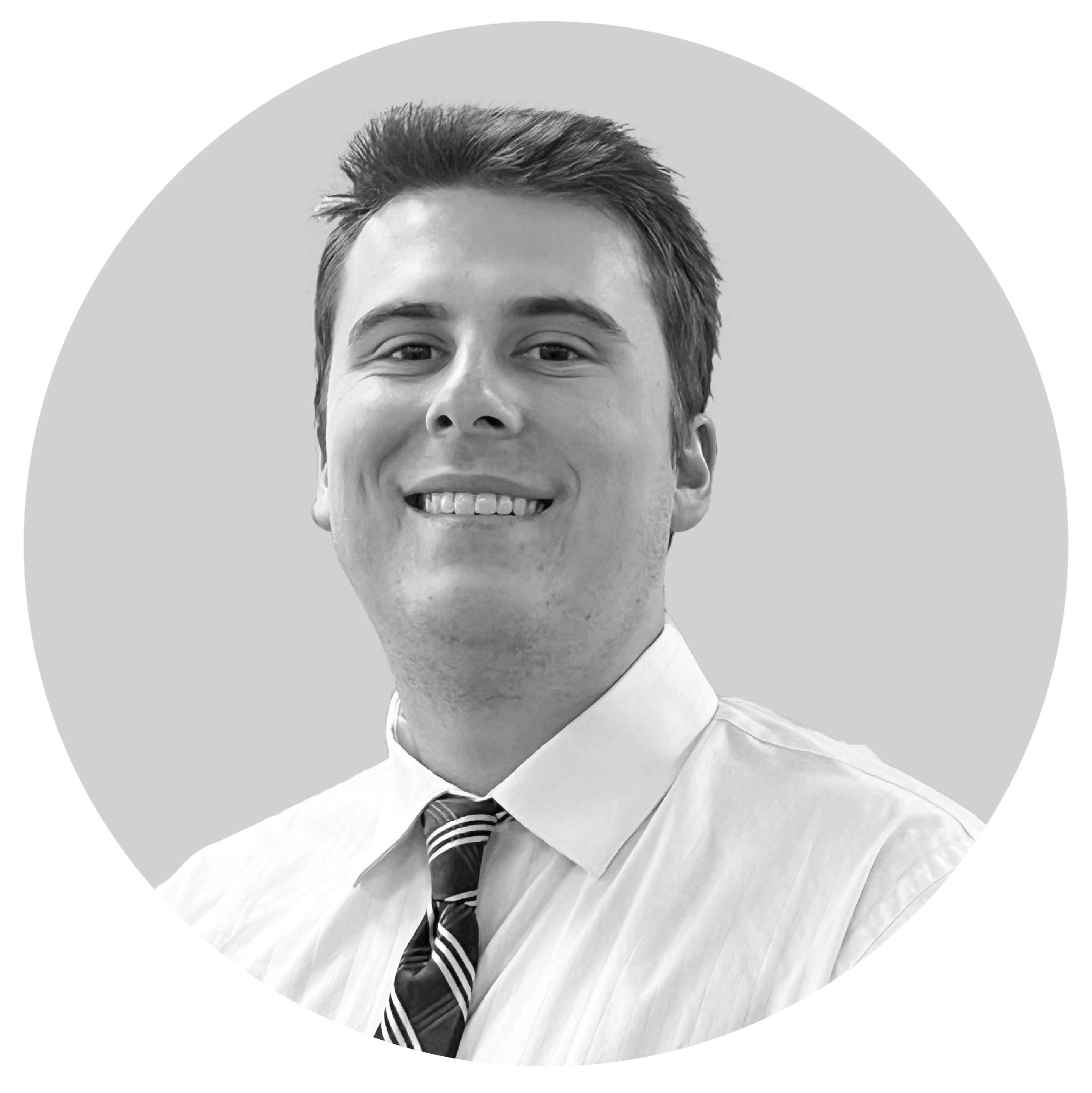 Portrait of Samuel Kenny, Product Manager at OptiFuse, specializing in circuit protection and fuse solutions