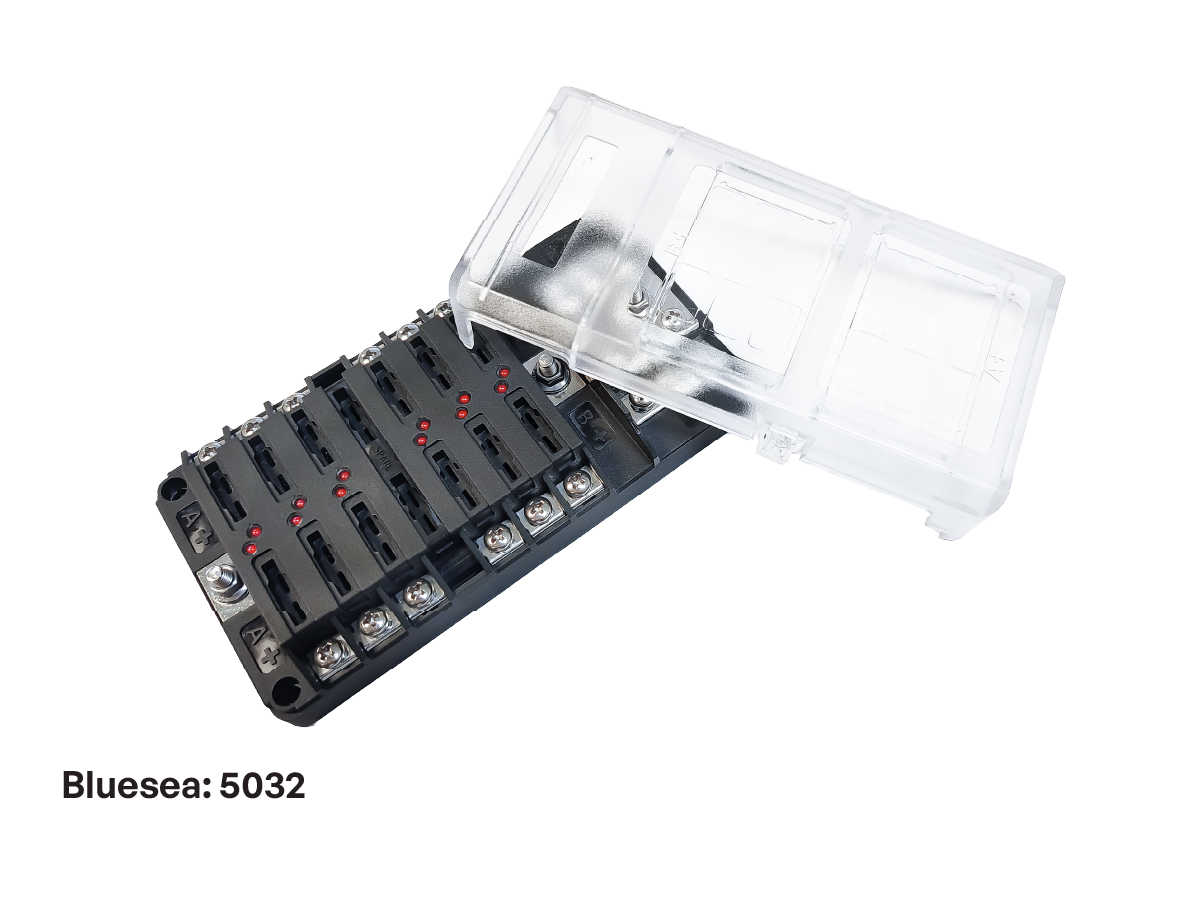 Fuse Block with Split Bus: Bluesea: 5032
